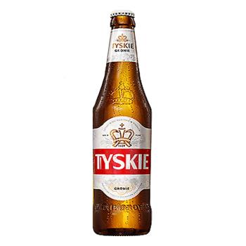 Bier Tyskie Gronie  Alkohol  5,2 % Vol / 0.5 l