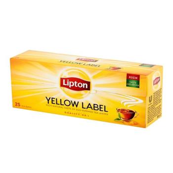 Lipton Yellow Label Schwarzer Tee 25 Beutel