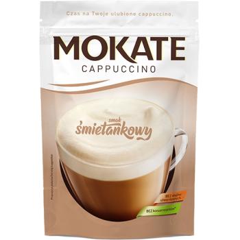 Mokate Cappuccino mit Sahnegeschmack 110g