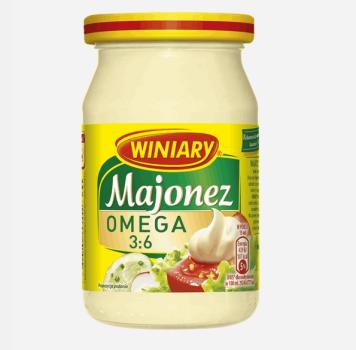 Winiary Mayonnaise Omega 3:6 250 g