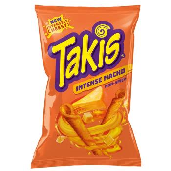 10 x Takis Intense Nacho Käse Geschmack nicht scharf Tortilla Chips Original Mexiko