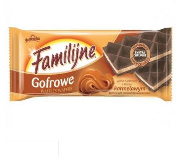 Familijne Waffeln mit Karamellgeschmack 130 g