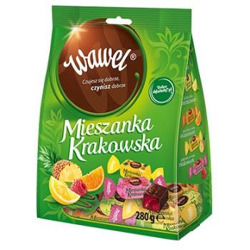 Wawel Krakauer Geleebonbons in Schokolade 245g