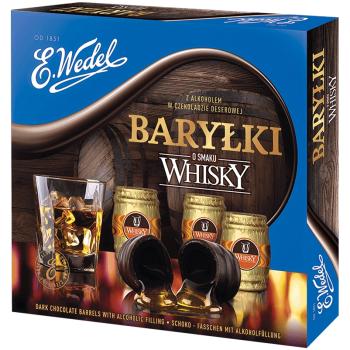 E. Wedel Fässer mit Alkohol Whisky 200 g