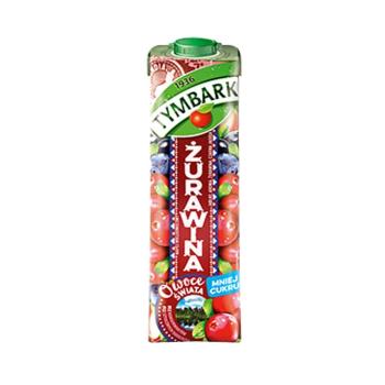 Tymbark Owoce Swiata Cranberry Multifrucht-Getränk 1l