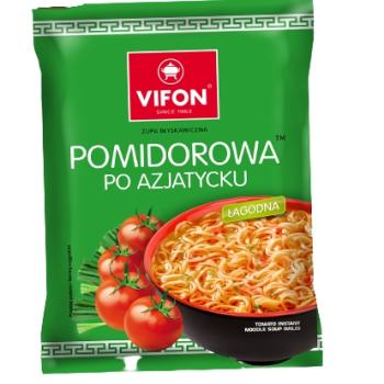 Vifon zupa blyskawiczna w proszku pomidorowa z makaronem