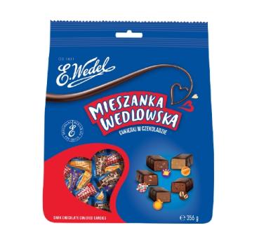 Wedel Mieszanka Wedlowska Bonbons in Schokolade 356 g