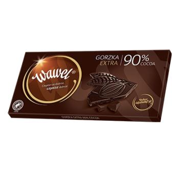 Wawel Bitterschokolade extra 90% Kakao 100 g