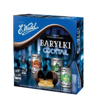 Barylki Cocktail z alkoholem w czekoladzie E.Wedel  200 g