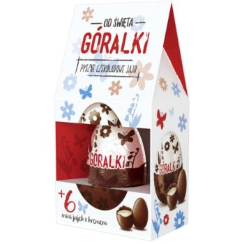 Goralki Leckere Ostereier aus Schokolade mit Mini-Eiern 125g