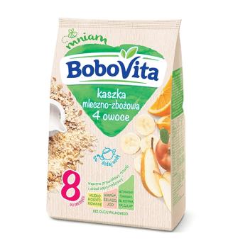 BoboVita Milch-Getreidebrei 4 Früchte ab dem 8 Monat 230 g