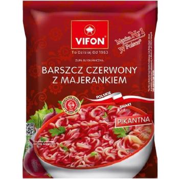 Vifon Instant Suppe Rote Beete 70g