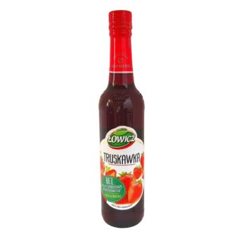 Lowicz Sirup mit Erdbeeregeschmack 400 ml