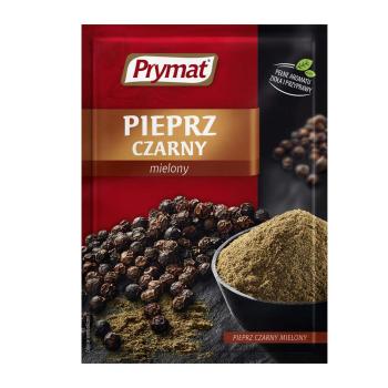 PRYMAT schwarzer Pfeffer, gemahlen, 20 g