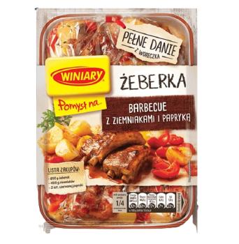 Winiary Pomysl na... Zeberka barbecue z ziemniakami i papryka 44 g