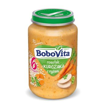 BoboVita Hühnerbrühe mit Reis nach 6 Monaten 190 g