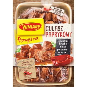 Winiary Idee für Paprika Gulasch 41 g