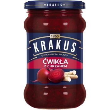 Krakus Rote Bete mit Meerrettich "Cwikla" 300g