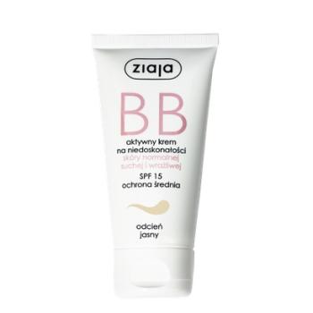 Ziaja creme BB  für normale, trockene und empfindliche Haut heller Farbton 50ml