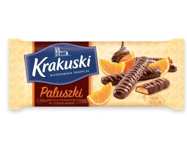 Krakuski-Sticks mit Orangengelee in Schokolade 144 g