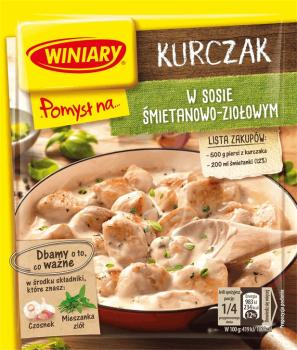 WINIARY POMYSL NA... Hähnchen in einer Sahne-Kräuter-Sauce