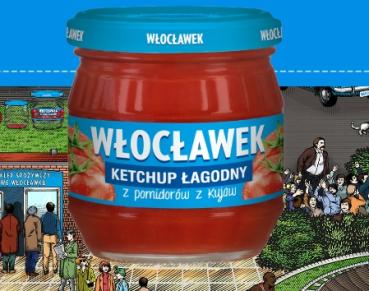 Wloclawek Ketchup mild 200 g
