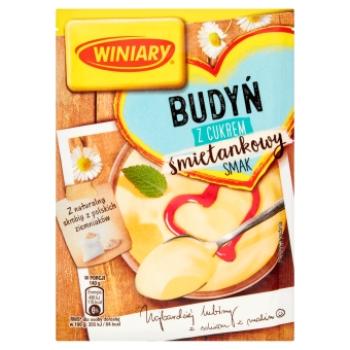 Winiary Pudding Sahne-Geschmack mit Zucker 60 g