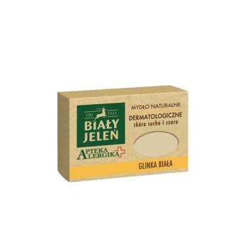 Bialy Jelen Naturseife mit weißer Tonerde 125 g