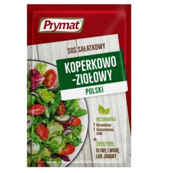 PRYMAT SOS SALATKOWY KOPERKOWO-ZIOLOWY