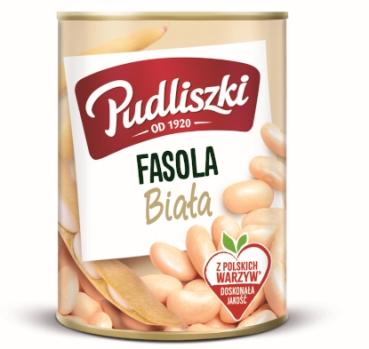 Pudliszki Weiße Bohnen 400 g