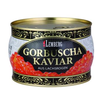 400g. Buckel Lachs Kaviar Fisch Rogen Wildfang USA Alaska Lemberg Koscher Salmon