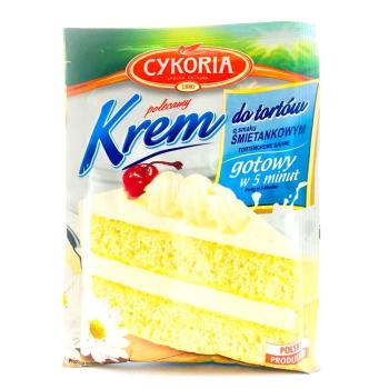 Krem do tortów smietankowy - CYKORIA 100g