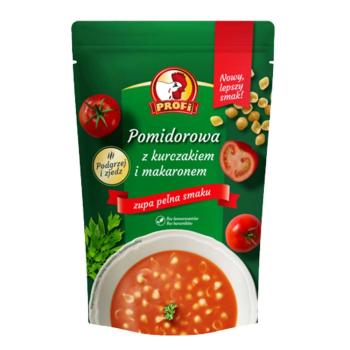 Profi Tomatensuppe mit Hühnerfleisch und Nudeln 450 ml