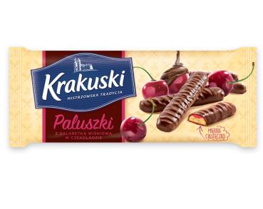 Krakuski Sticks mit Kirschgelee in Schokolade 144 g