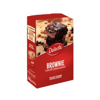 Delecta Brownie Backmischung 550 g