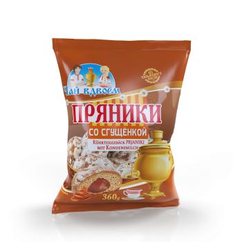 Tschaj Vdvoem Prjaniki mit Kondensmilch 360g