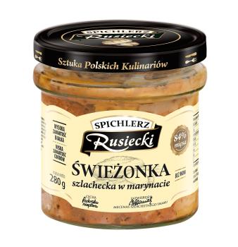 Spichlerz Rusiecki Adel Schweinfleisch Konserve in Glas 280 g