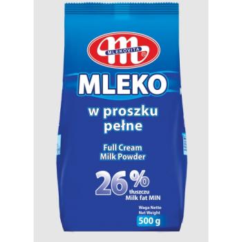 Mlekovita Mleko w proszku pelne 26 % tluszczu 500 g