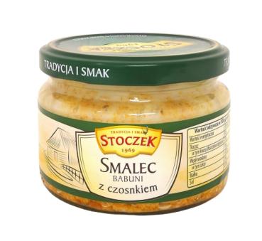 Stoczek Oma's Schmalz mit Knoblauch 210 g