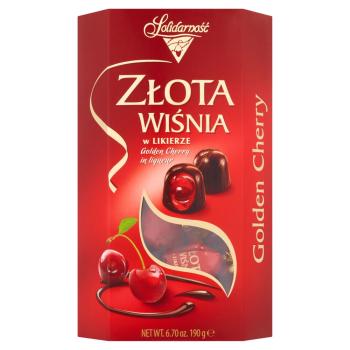 Solidarnosc Pralinen Kirsche in Schokolade 190g / Wisnia w czekoladzie 