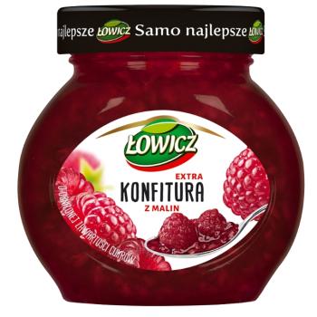 Lowicz Himbeermarmelade 240g