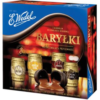 E. Wedel Fässer mit Alkohol 200 g