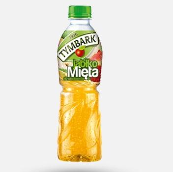 Tymbark Apfel und Minze Getränk 500ml