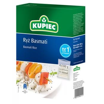 Kupiec Ryz Basmati 400 g