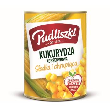 Pudliszki Kukurydza konserwowa 400 g