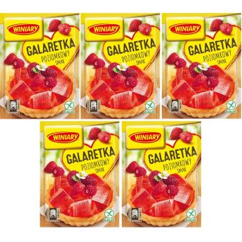 5 x WINIARY Götterspeise Wilde Erdbeere 71g