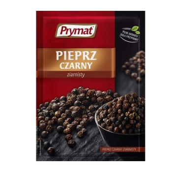 PRYMAT schwarze Pfefferkörner, 20 g