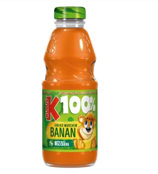 Kubus 100 % Apfel-Karotten-Bananen-Saft 300 ml