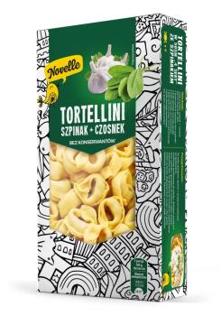 Novelle Tortellini mit Spinat und Knoblauch 250 g