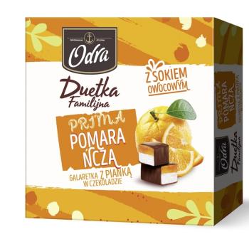 Odra Duetka Familijna Schaumpralinen mit Orange Geschmack 420g